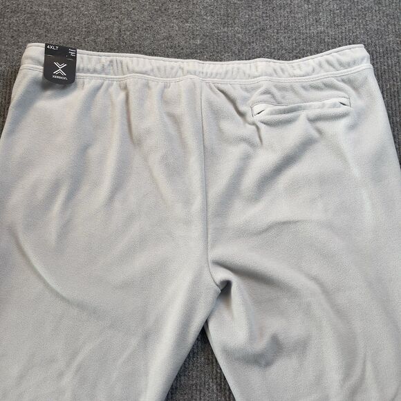 Xersion Men's Big & Tall 4XLT Fleece Jogger Pant Loost Fit Sweat Pants Gray NEW - Picture 8 of 11